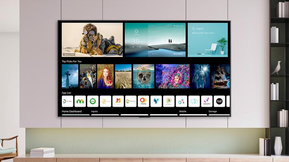 "LG - Smart TV OLED 4K 55\" OLED55G16LA-Argento"