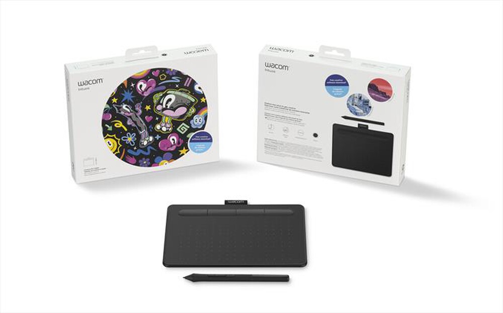 "WACOM - INTUOS SMALL BLACK-Nero"