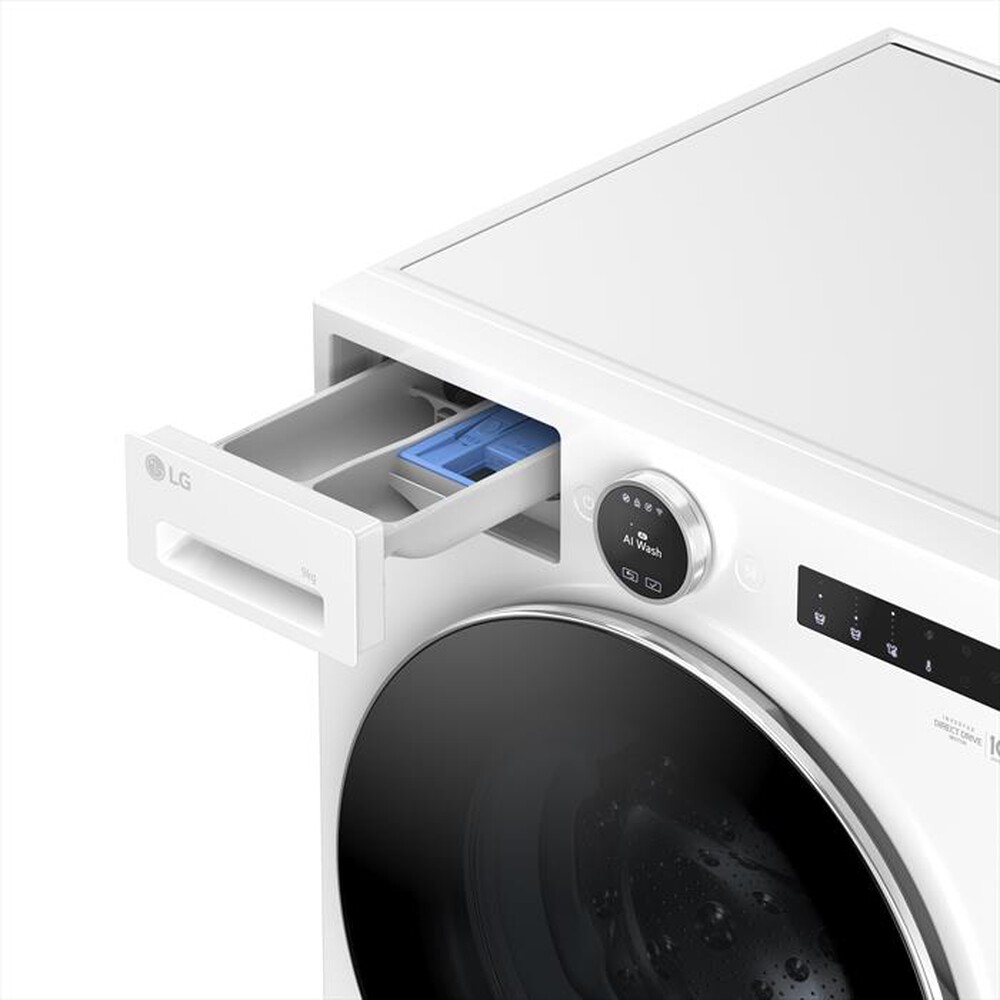 Immagine del prodotto LG - Lavatrice AI DD F4X9009TWCE 9 Kg Classe A-Essence White