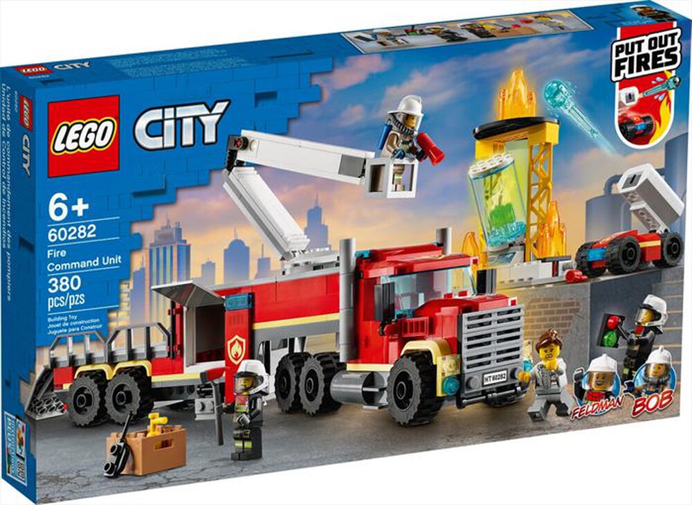 "LEGO - CITY COMANDO ANTINCENDIO - 60282"