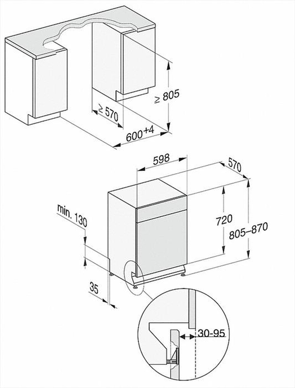 Immagine del prodotto MIELE - Lavastoviglie G 5000 SCU BRWS Classe E 14 coperti-Bianco brillante