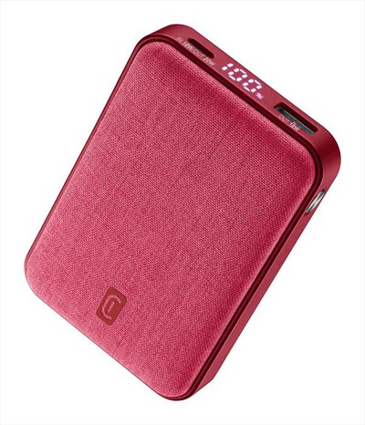 CELLULARLINE - POWER BANK GLAM-Rosso