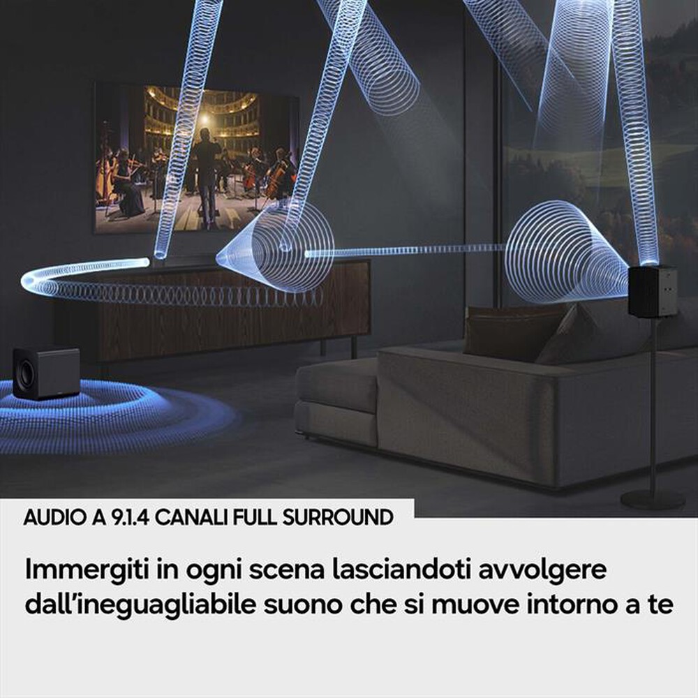 Immagine del prodotto SAMSUNG - Soundbar 9.1.4 canali HW-Q930H/XC-Titan Black
