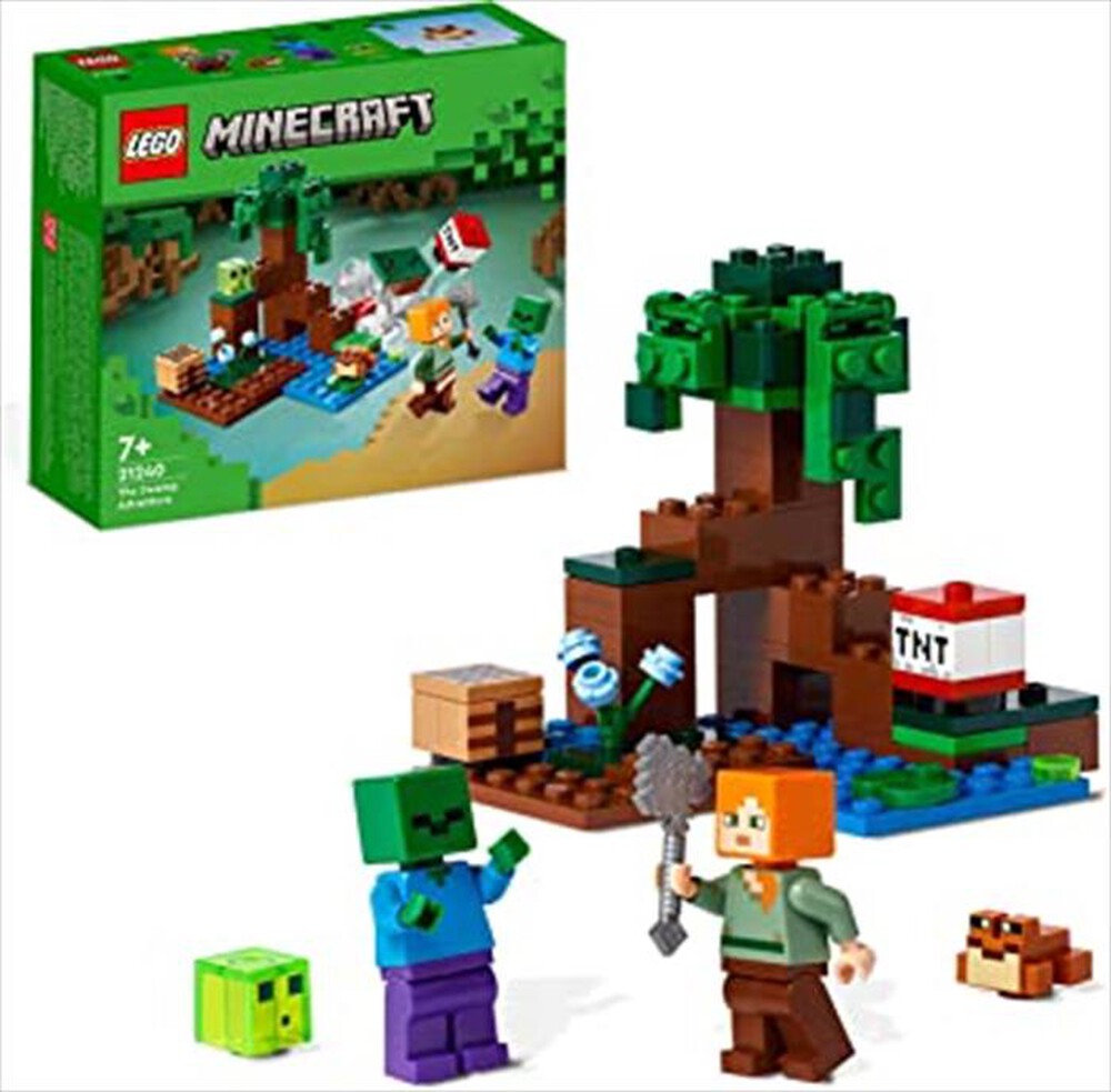 "LEGO - MINECRAFT Avventura nella palude - 21240-Multicolore"