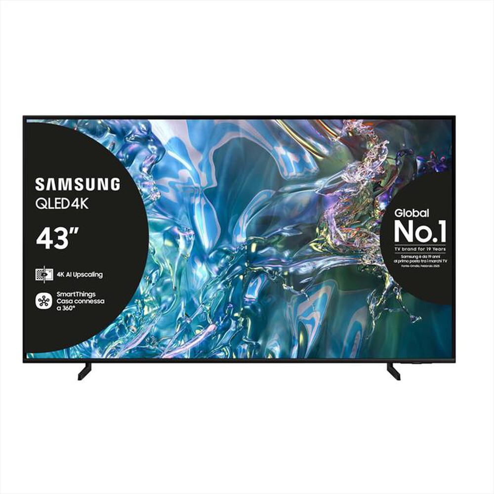 SAMSUNG - Smart TV Q-LED UHD 4K 43" QE43Q60DAUXZT-TITAN GRAY