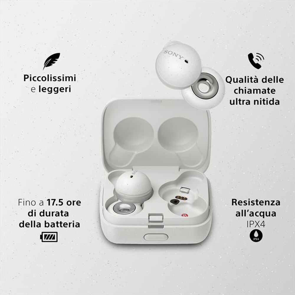 "SONY - Auricolari Bluetooth WFL900W.CE7-Bianco"