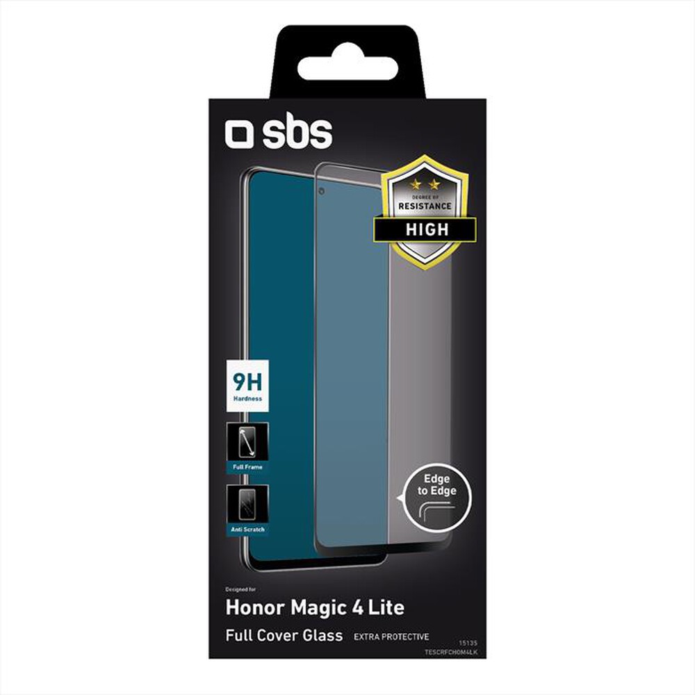 "SBS - Screen protector TESCRFCHOM4LK Honor Magic 4 Lite-Nero"