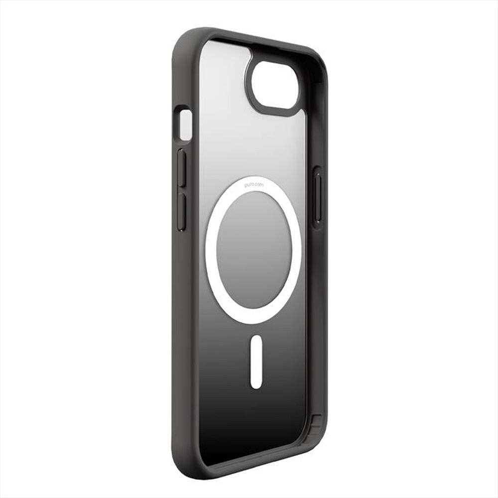 Immagine del prodotto PURO - Cover in TPU+PC "GRADIENT" Magsafe per iPhone 16e-Nero