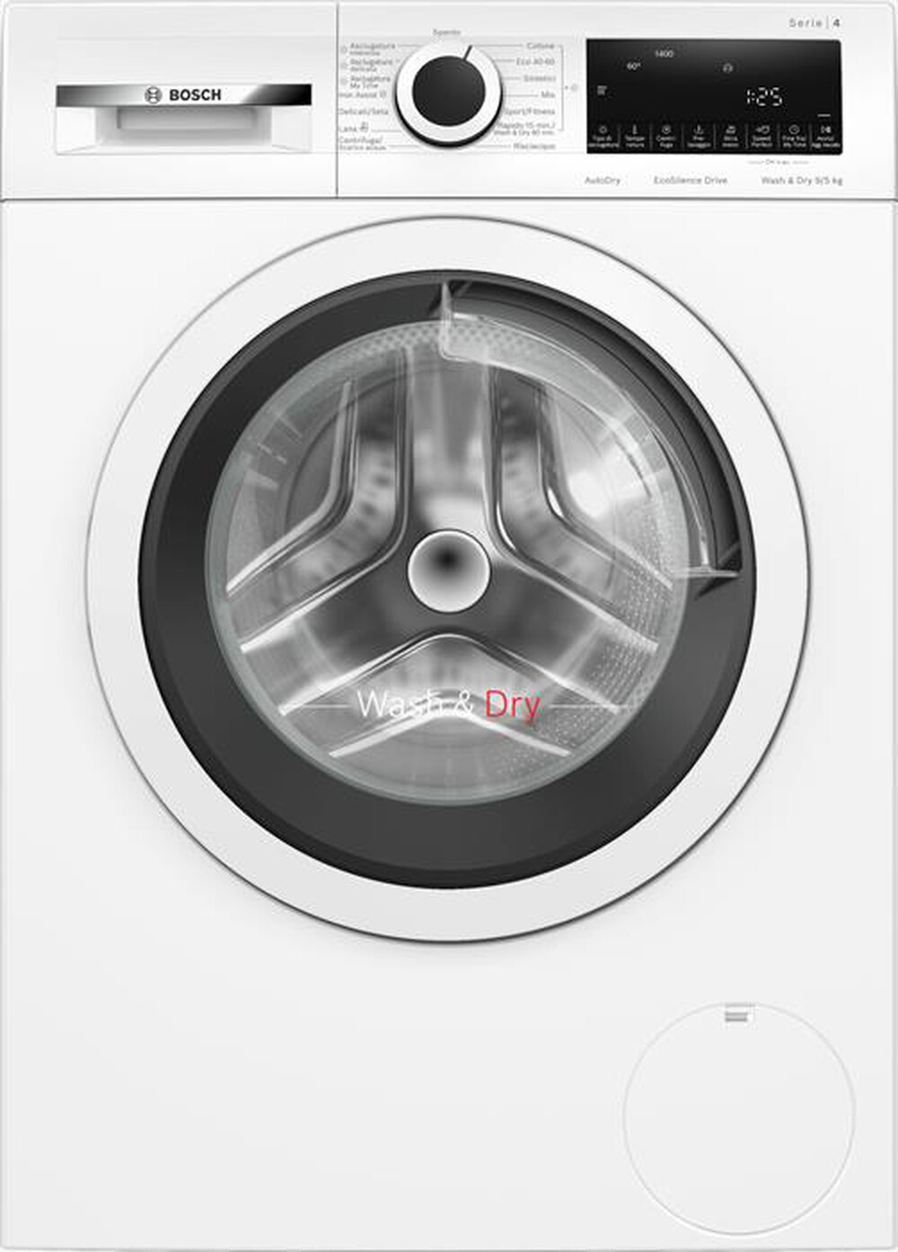 Immagine del prodotto BOSCH - Lavasciuga WNA144V0IT 9/5 Kg Classe B-Bianco