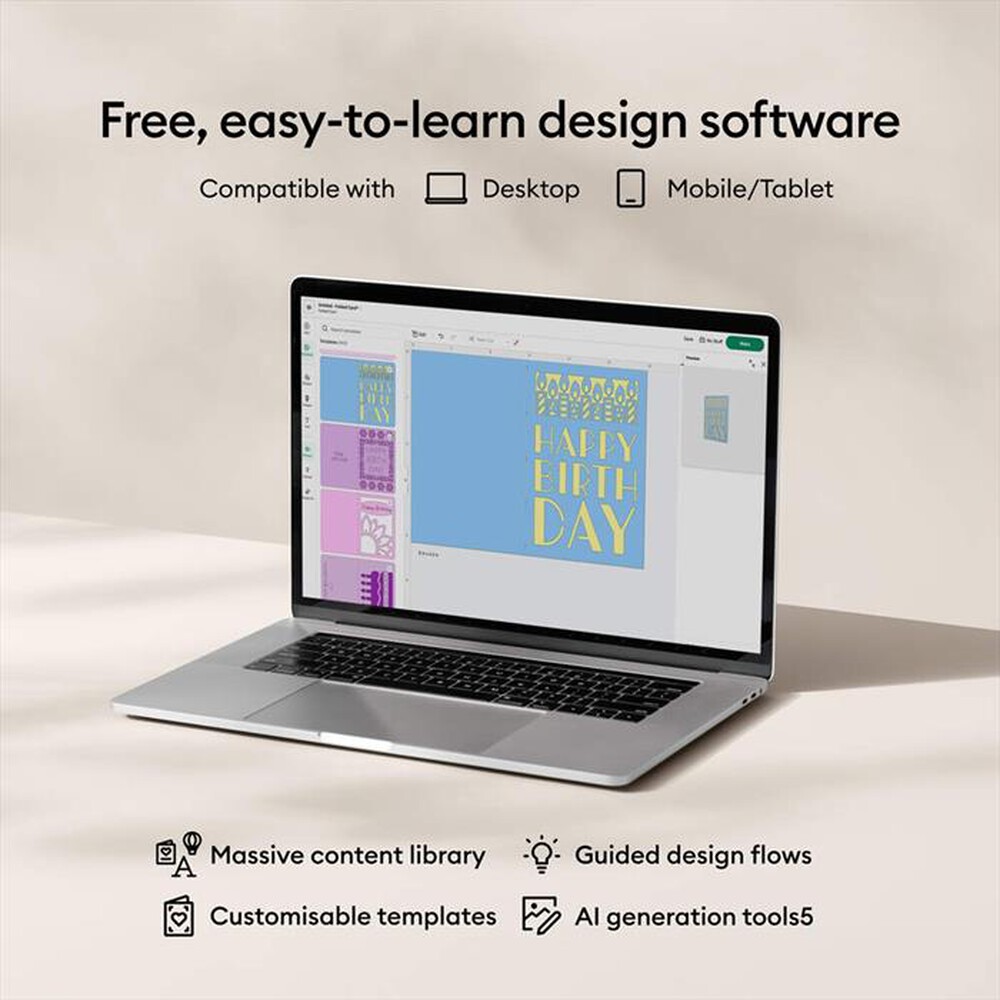 Immagine del prodotto CRICUT - Macchina da taglio Joy 2 Essential bundle