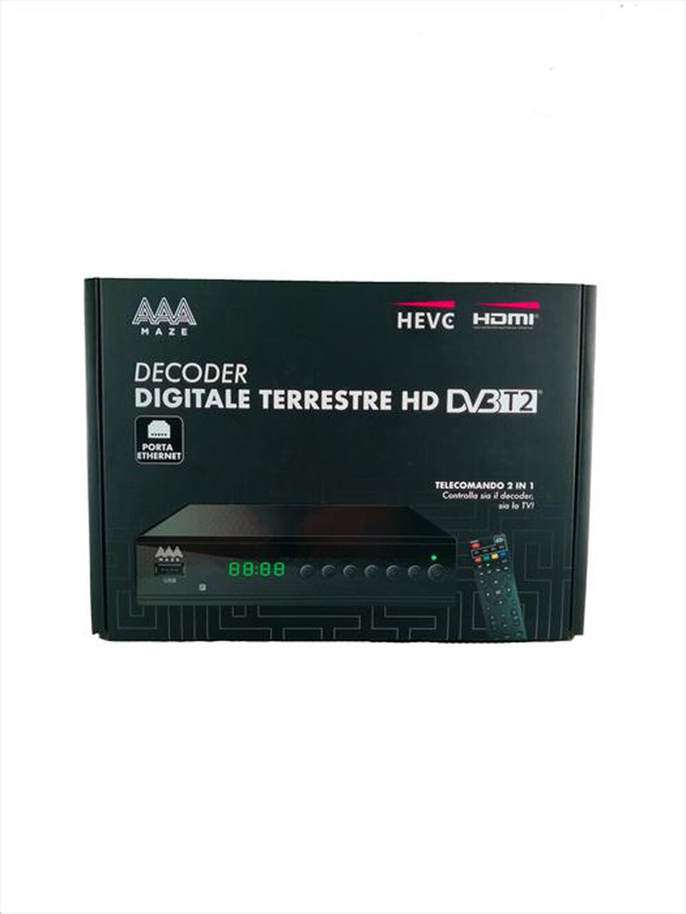 "AAAMAZE - DECODER TVD 25-Nero"