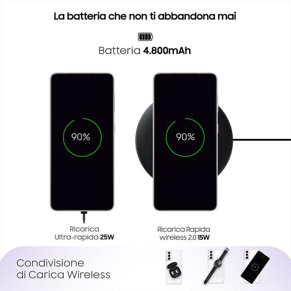 "SAMSUNG - GALAXY S21+ 5G 256GB-Phantom Silver"
