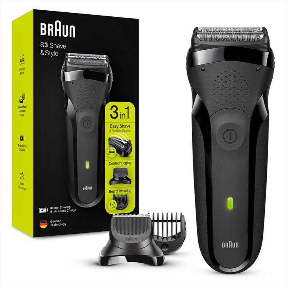 "BRAUN - SERIES 3 300BT-NERO"