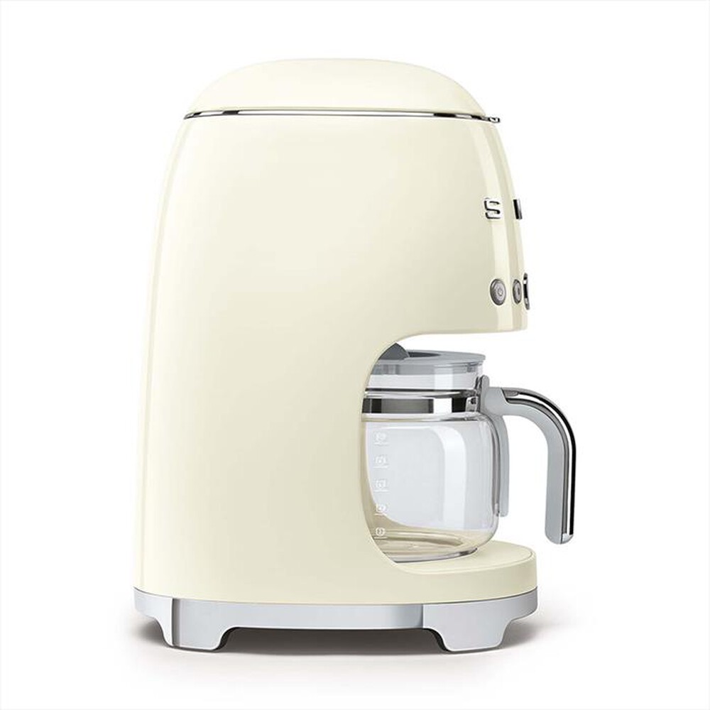 "SMEG - Macchina da Caffè Filtro 50's Style – DCF02CREU-panna"