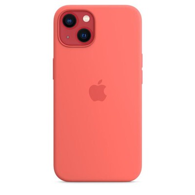 APPLE - iPhone 13 Silicone Case with MagSafe-Pink Pomelo