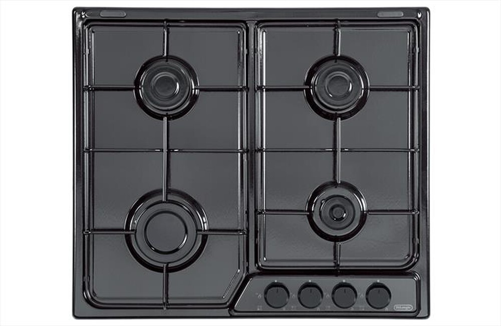 Immagine del prodotto DE LONGHI - Piano cottura a gas FFN 46 ASV 4 fuochi 58cm-nero