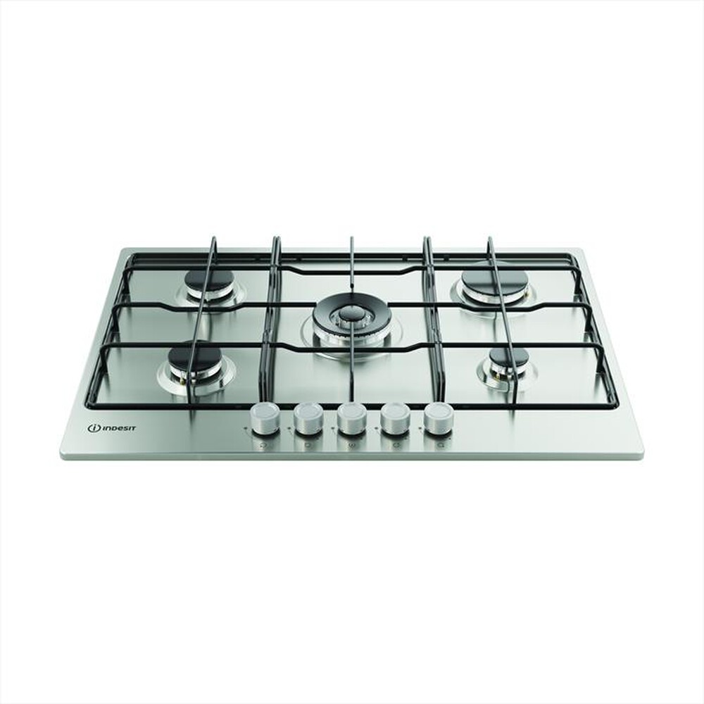 Immagine del prodotto INDESIT - THP 752 W/IX/I 1 PIANO GAS INOX 75CM