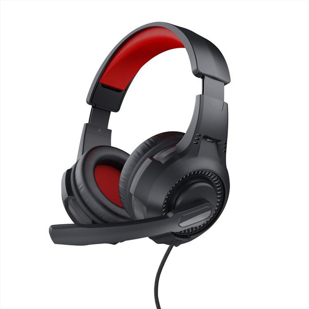 "TRUST - BASICS GAMING HEADSET-Black/Red"