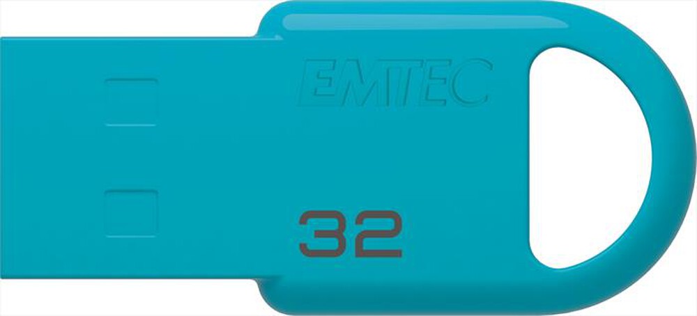 "EMTEC - MINI D250 32GB USB 2.0-AZZURRO"