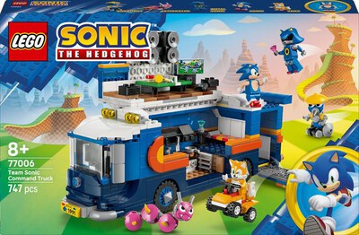 LEGO - 77006 CAMION DI COMANDO TEAM SONIC-,