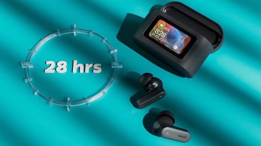 Immagine del prodotto PHILIPS - Auricolari True Wireless TAT6000BK/00-Black