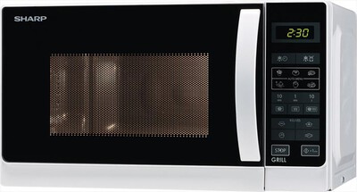 SHARP - R-642WW-Bianco / lucide