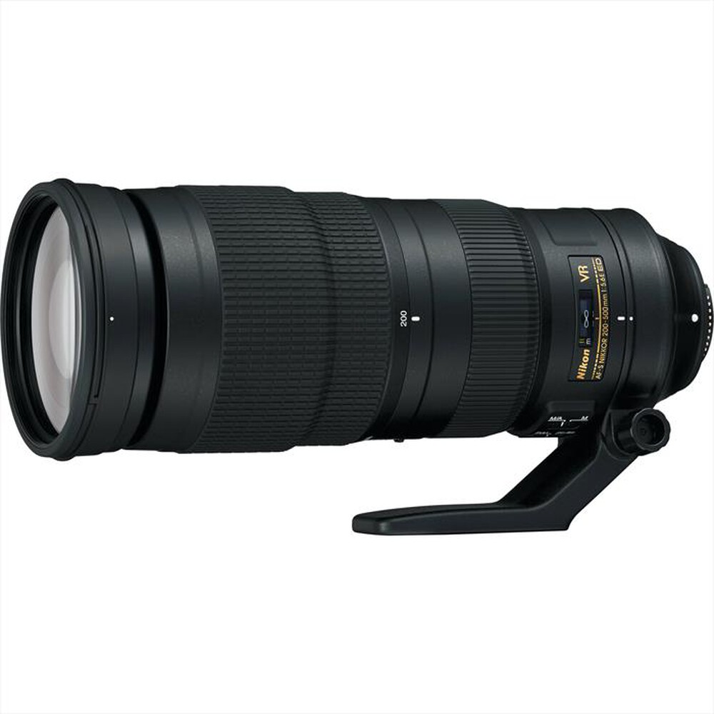 "NIKON - 200-500mm f/5.6E ED VR AF-S Nikkor-Black"