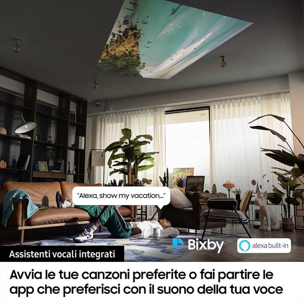 "SAMSUNG - Videoproiettore Freestyle SP-LSP3BLAXXE-White"
