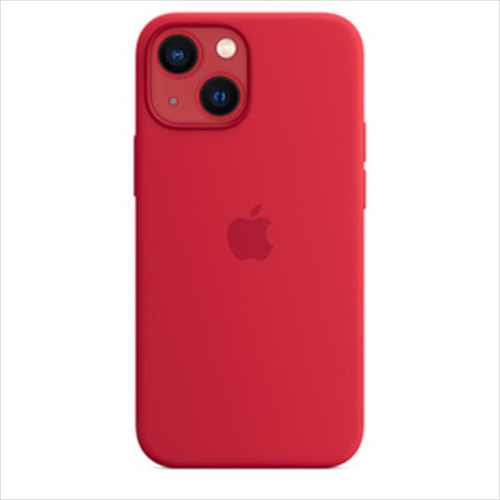 "APPLE - iPhone 13 mini Silicone Case with MagSafe-(PRODUCT)RED"