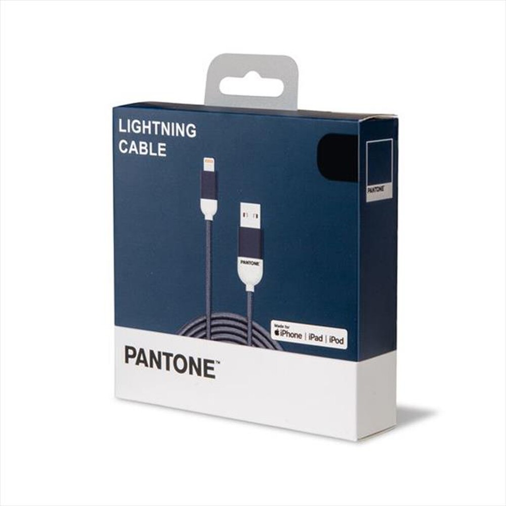 Immagine del prodotto PANTONE - PT-LCS001-5N - LIGHTNING CABLE 1 5 MT-BLU/PLASTICA