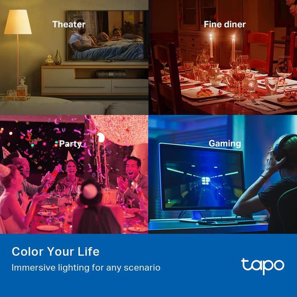 "TP-LINK - TL13 MULTI-COLOR SMART WI-FI LIGHT BULB-."