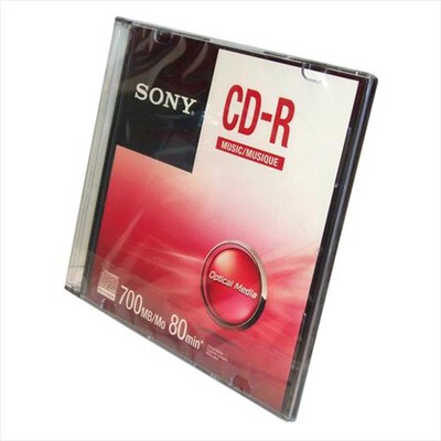 SONY - CDR AUDIO  80min slim case