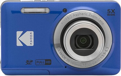 KODAK - Fotocamera compatta FZ55 5X Zoom-Blu