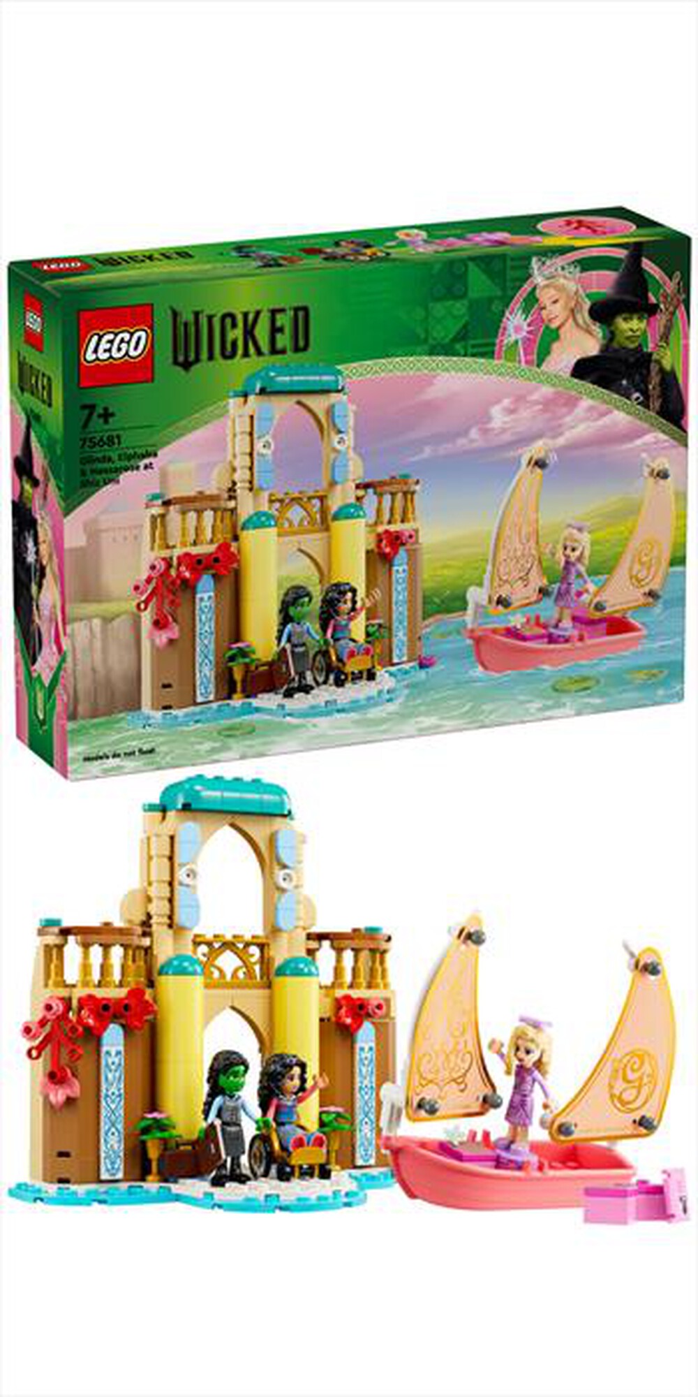 "LEGO - WICKED Glinda, Elphaba e Nessarose all’Unive-75681"