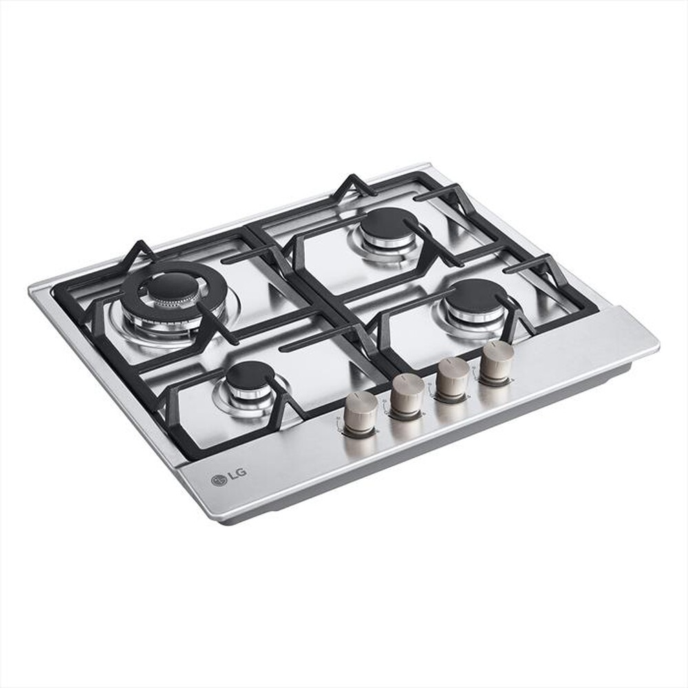 "LG - Piano cottura a gas CBGZ2414S 59,4 cm-Inox"