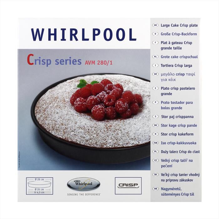 WHIRLPOOL - WPro AVM280/1 Tortiera Grande Crisp - | Euronics