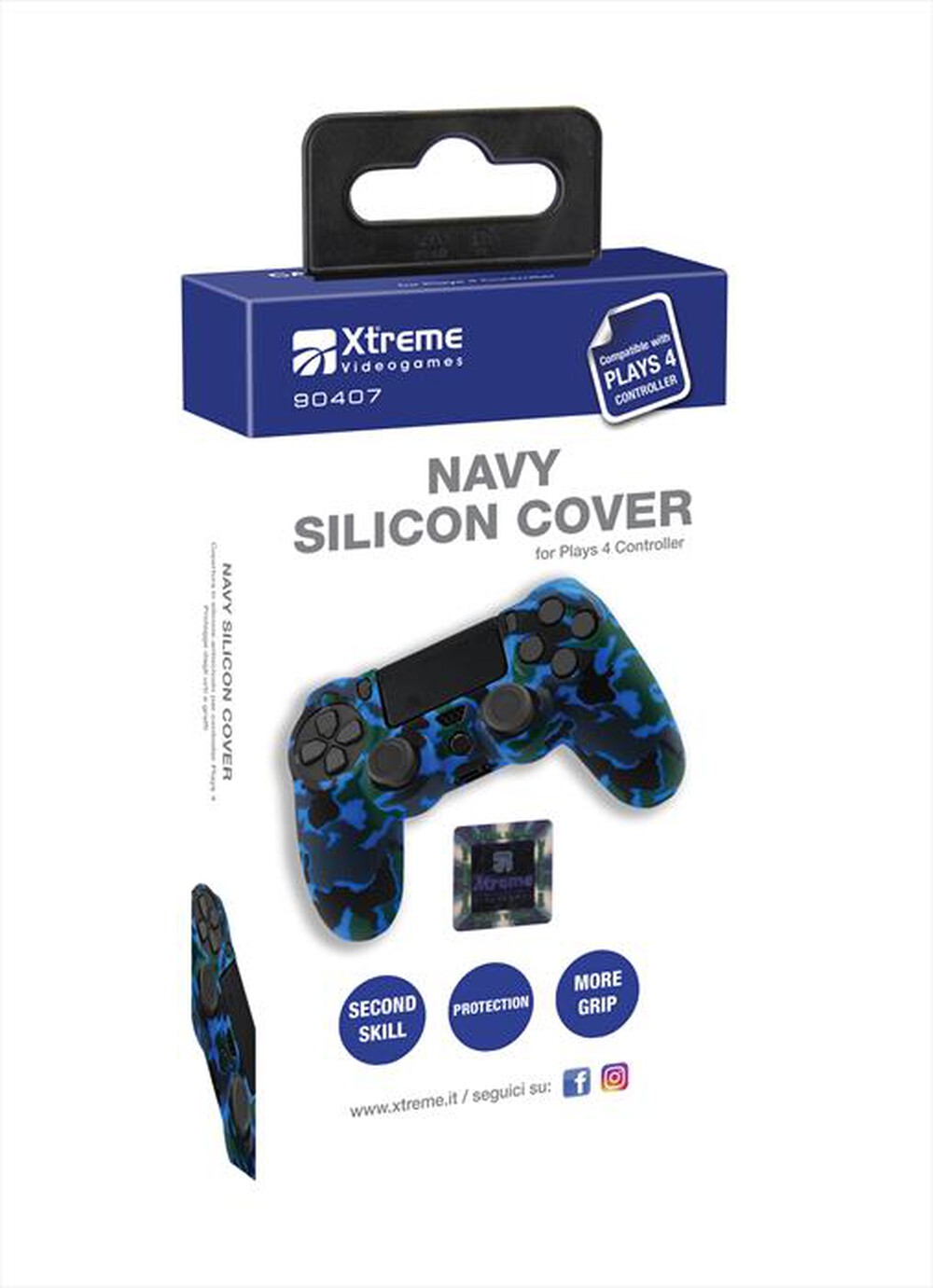 "XTREME - RACER SILICON COVER-NAVY"