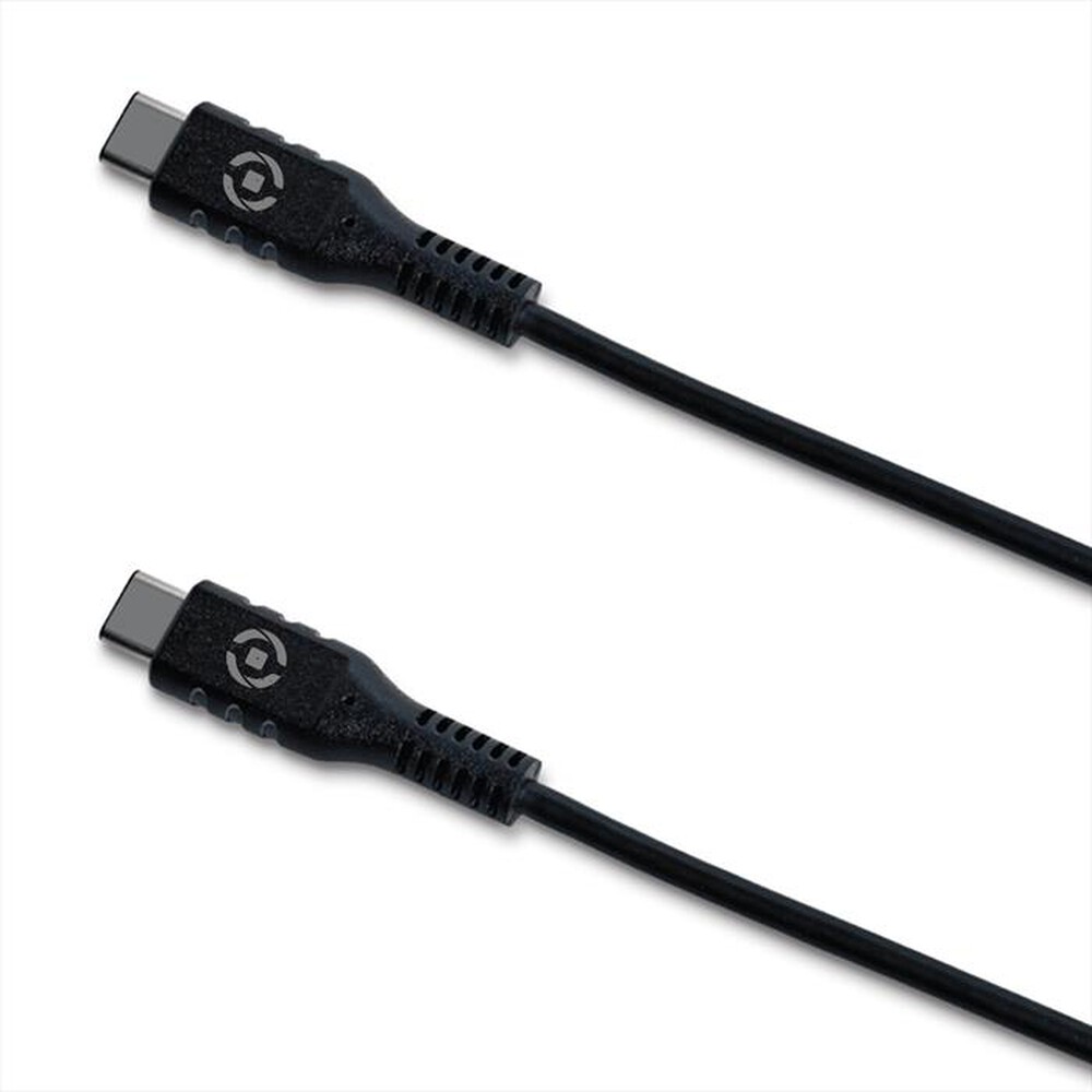 "CELLY - USBCUSBCBK - USB-C USB-C PD 60W CABLE-NERO/GOMMA"