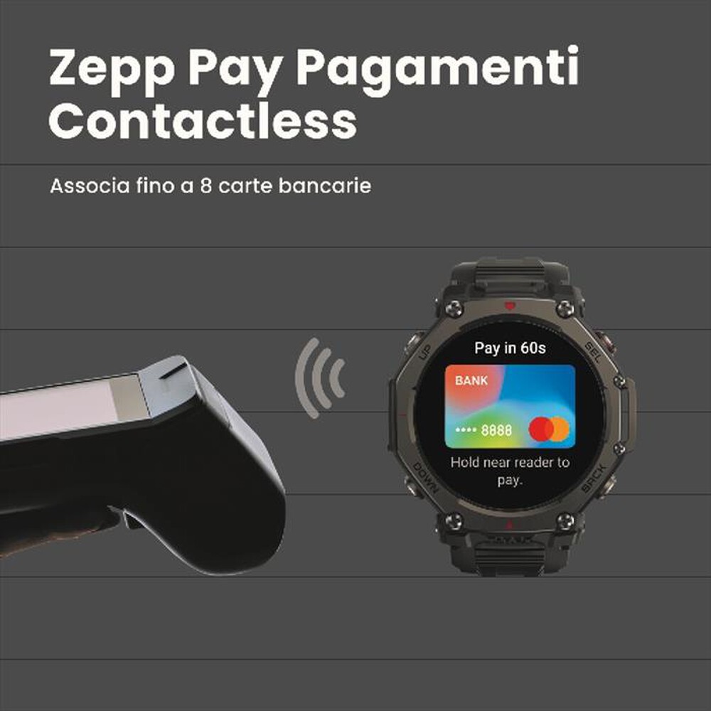 Immagine del prodotto AMAZFIT - Smartwatch T-REX 3 PRO 48MM-BLACK