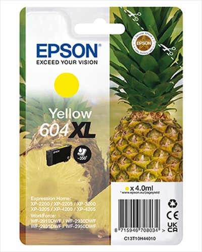 EPSON - INK SERIE ANANAS GIALLO 604 XL-Giallo