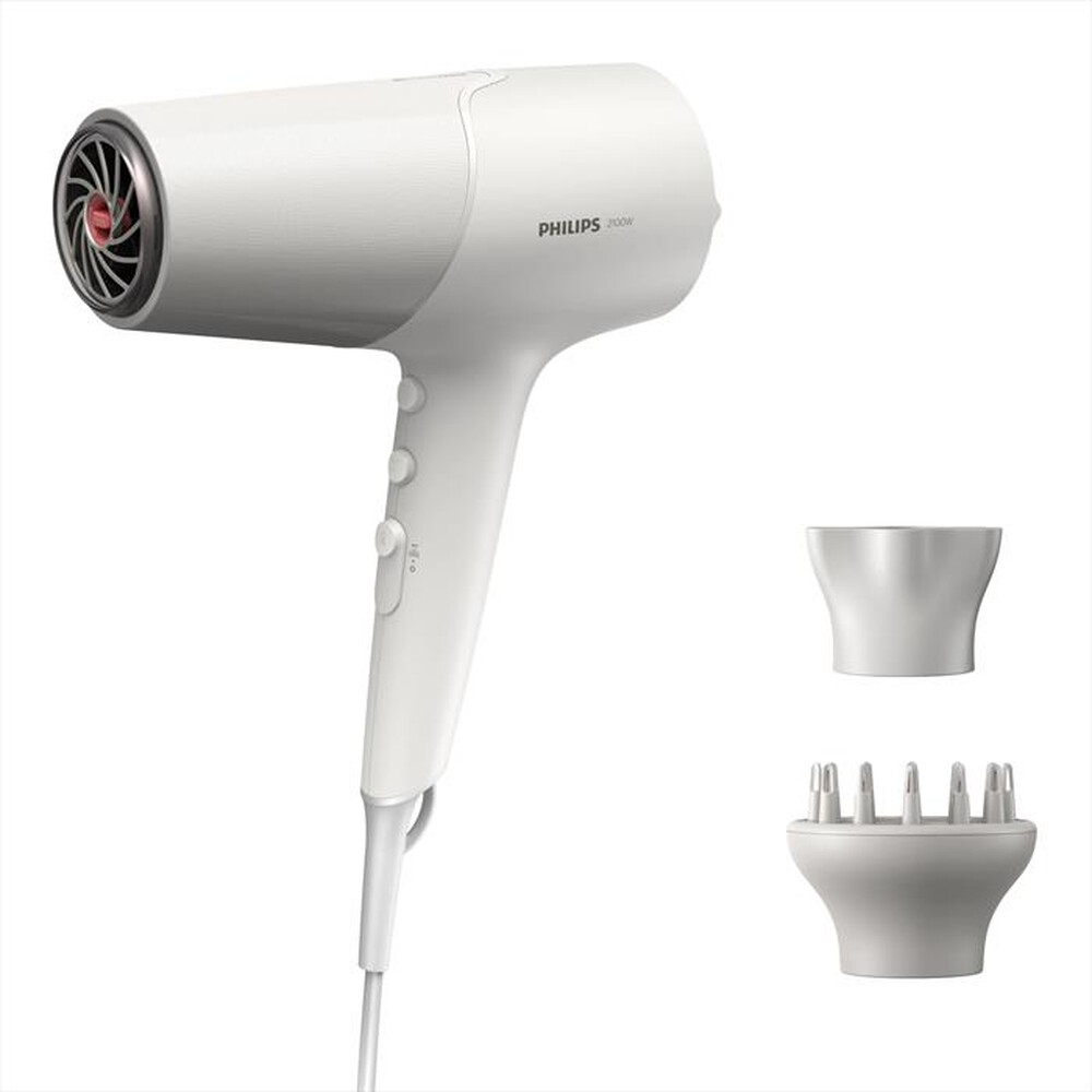 Immagine del prodotto PHILIPS - Asciugacapelli BHD501/20-Bianco e metallizzato