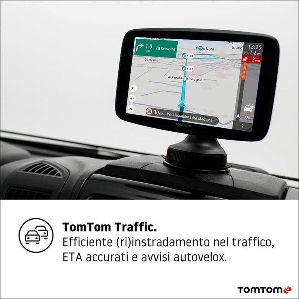 Immagine del prodotto TOM TOM - Navigatore portatile GO CAMPER MAX-Nero