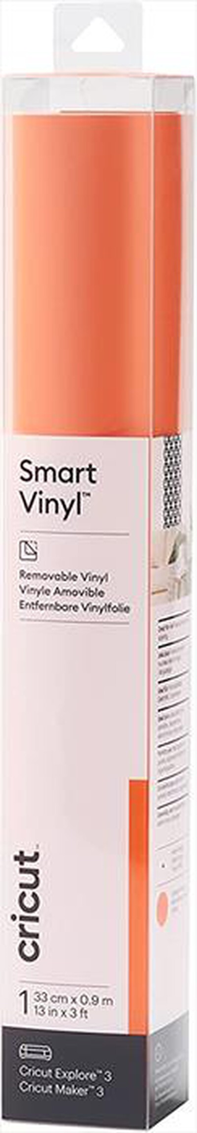 CRICUT - SMART VINILE REMOVIBILE - 1 FOGLIO-Orange
