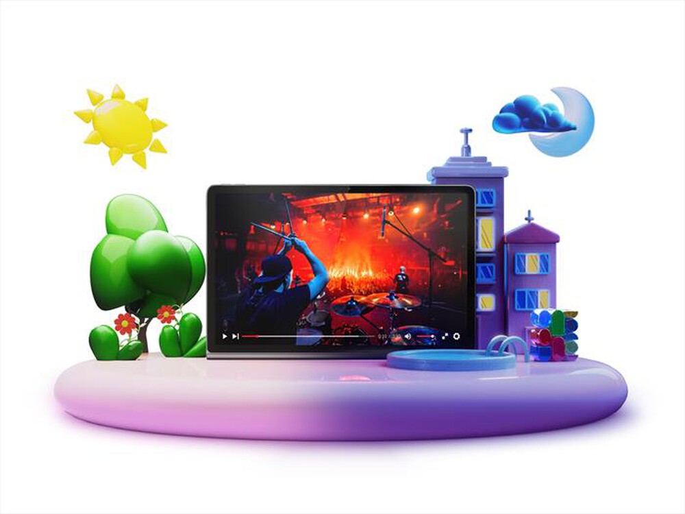 Immagine del prodotto LENOVO - Tablet TAB PLUS ZADX0177SE 8GB 128GB WIFI-Luna Grey