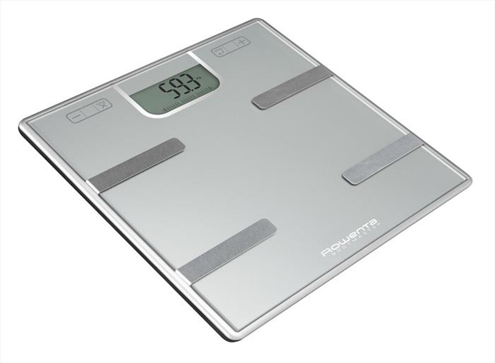 "ROWENTA - BR6010 Bodymaster Bilancia Pesapersone Digitale-Argento"