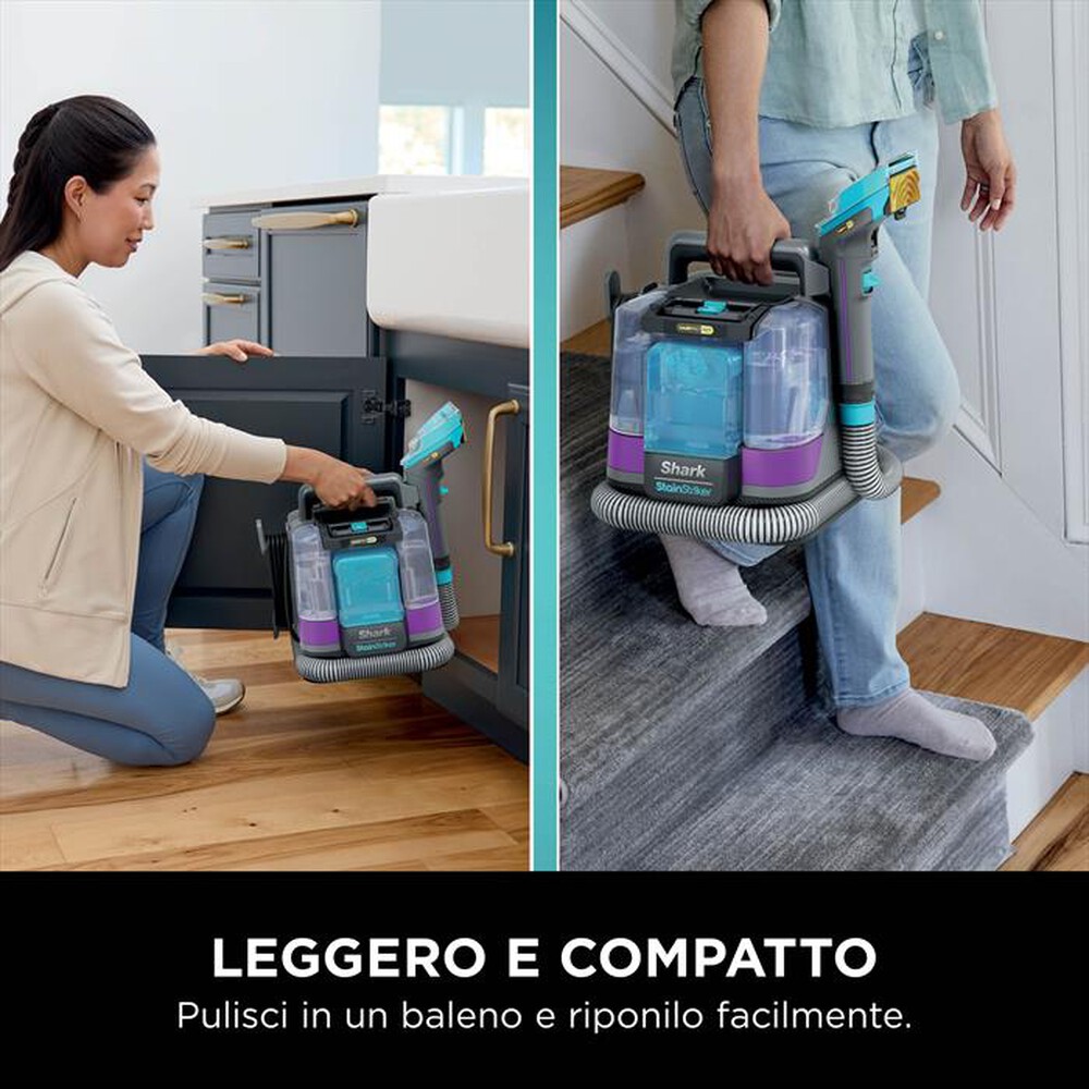 Immagine del prodotto SHARK - SMACCHIATORE PORTATILE STAINSTRIKER HAIRPRO PET-Grigio