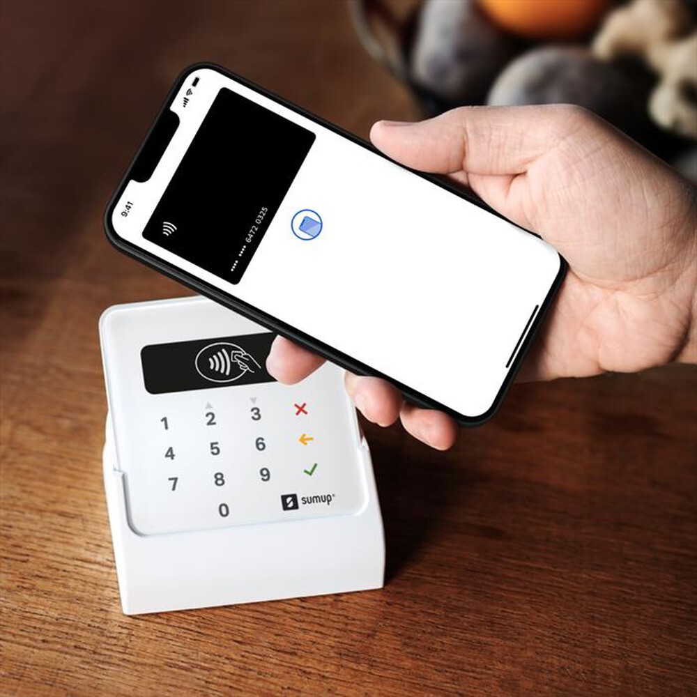 "SUMUP - POS terminal AIR BUNDLE-Bianco"