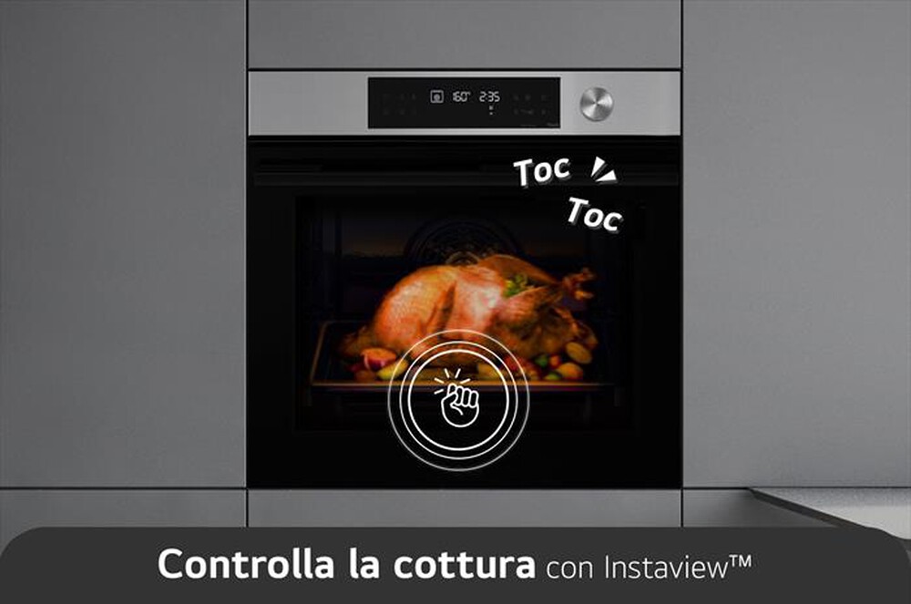 Immagine del prodotto LG - Forno incasso elettrico INSTAVIEW WSED7613S A+-Inox