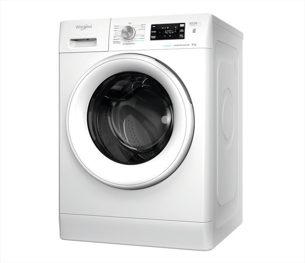 "WHIRLPOOL - Lavatrice FRESHCARE FFB D85 V IT 8 Kg Classe B-Bianco"