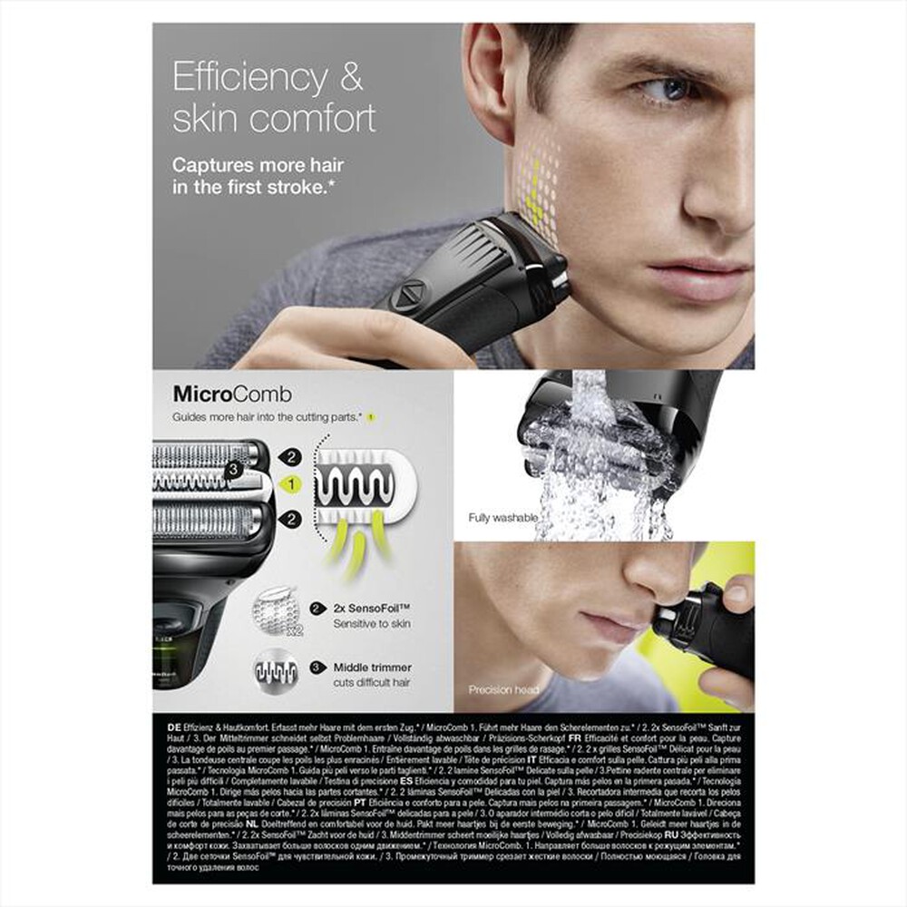 "BRAUN - SERIES 3 PROSKIN 3020S-NERO"